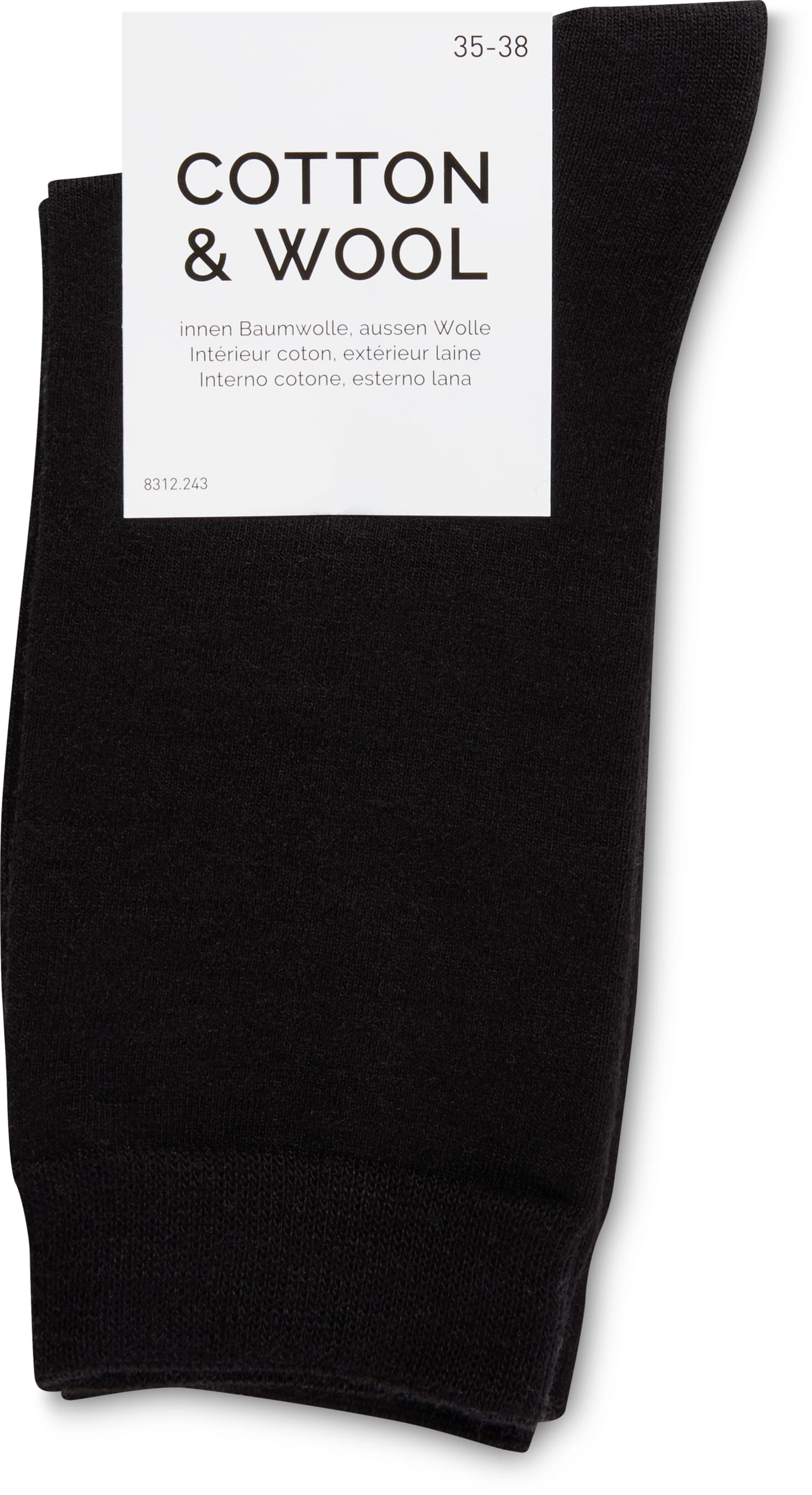 Damen Socken Cotton & Wool